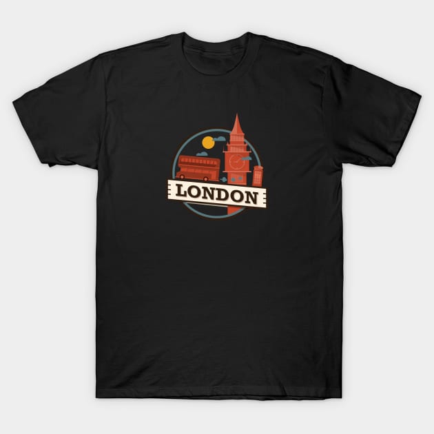 London T-Shirt by TambuStore